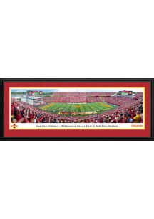 Blakeway Panoramas Iowa State Cyclones Football Deluxe Framed Posters