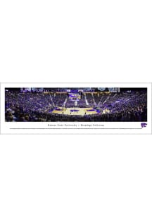 Blakeway Panoramas K-State Wildcats Basketball Tubed Unframed Poster