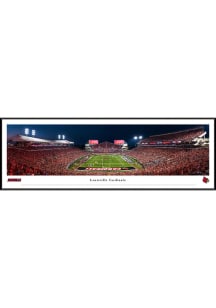Blakeway Panoramas Louisville Cardinals Football End Zone Standard Framed Posters