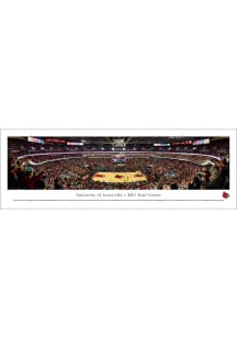 Blakeway Panoramas Louisville Cardinals Basketball Tubed Unframed Poster
