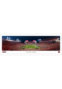 Blakeway Panoramas Louisville Cardinals Football End Zone Tubed Unframed Poster