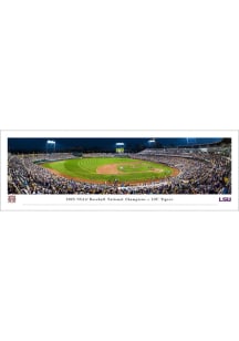 Blakeway Panoramas LSU Tigers 2023 CWS Champs Tubed Unframed Poster