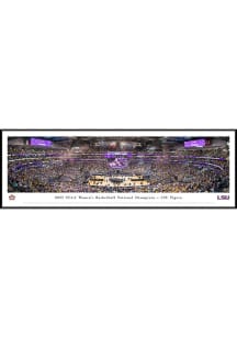 Blakeway Panoramas LSU Tigers 2023 NCAAW National Champs Standard Framed Posters