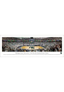 Blakeway Panoramas Michigan State Spartans Basketball Tubed Unframed Poster
