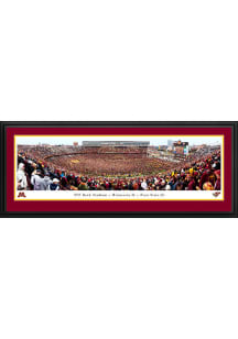 Blakeway Panoramas Minnesota Golden Gophers Storm the Field Deluxe Framed Posters