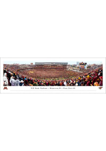 Blakeway Panoramas Minnesota Golden Gophers Storm the Field Tubed Unframed Poster