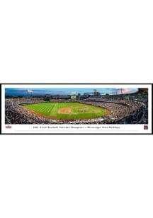 Blakeway Panoramas Mississippi State Bulldogs 2021 CWS Champs Standard Framed Posters