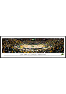 Blakeway Panoramas North Dakota State Bison Basketball Standard Framed Posters