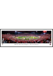 Red Ohio State Buckeyes 2022 Rose Bowl Champs Standard Framed Posters