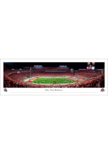 Blakeway Panoramas Ohio State Buckeyes Football Night Game Tubed Unframed Poster
