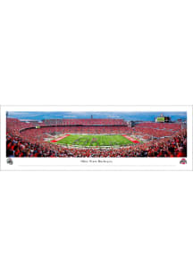 Blakeway Panoramas Ohio State Buckeyes Football Band Script Tubed Unframed Poster