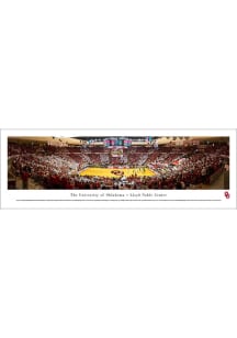 Blakeway Panoramas Oklahoma Sooners Basketball Tubed Unframed Poster