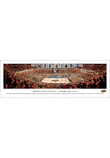 Blakeway Panoramas Oklahoma State Cowboys Basketball Tubed Unframed Poster