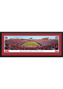Blakeway Panoramas Ole Miss Rebels Football End Zone Deluxe Framed Posters