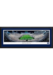 Blakeway Panoramas Penn State Nittany Lions White Out Run Out End Zone Deluxe Framed Posters