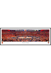 Blakeway Panoramas Syracuse Orange Basketball Standard Framed Posters