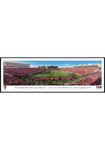 Blakeway Panoramas Texas Tech Red Raiders Football End Zone Standard Framed Posters