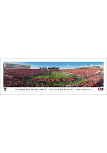 Blakeway Panoramas Texas Tech Red Raiders Football End Zone Tubed Unframed Poster