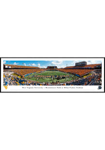 Blakeway Panoramas West Virginia Mountaineers Football End Zone Standard Framed Posters