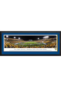 Blakeway Panoramas West Virginia Mountaineers Football End Zone Deluxe Framed Posters