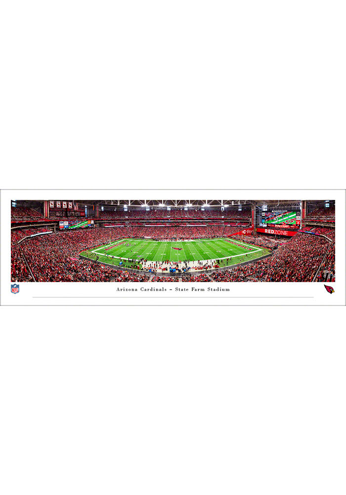 Arizona Cardinals Panoramic Poster - State Farm Stadium Picture