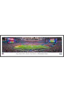 Blakeway Panoramas Kansas City Chiefs Super Bowl LVII vs Eagles Standard Framed Posters