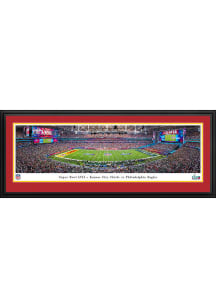 Blakeway Panoramas Kansas City Chiefs Super Bowl LVII vs Eagles Deluxe Framed Posters