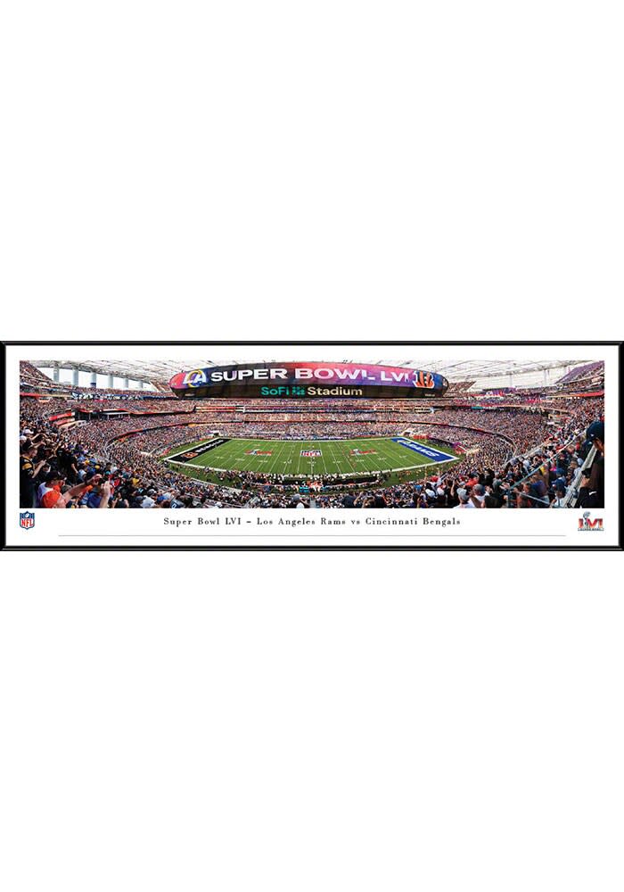 Los Angeles Rams Framed Panoramic Poster - SoFi Stadium Picture