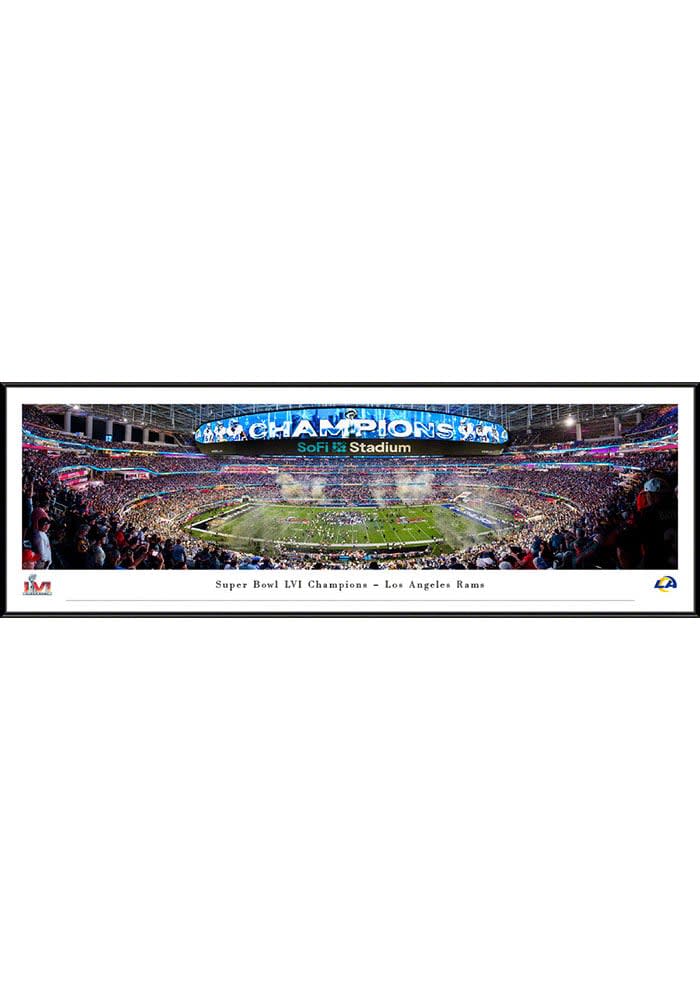 Super Bowl LVI Champions - Los Angeles Rams Panoramic Poster - the Stadium  Shoppe