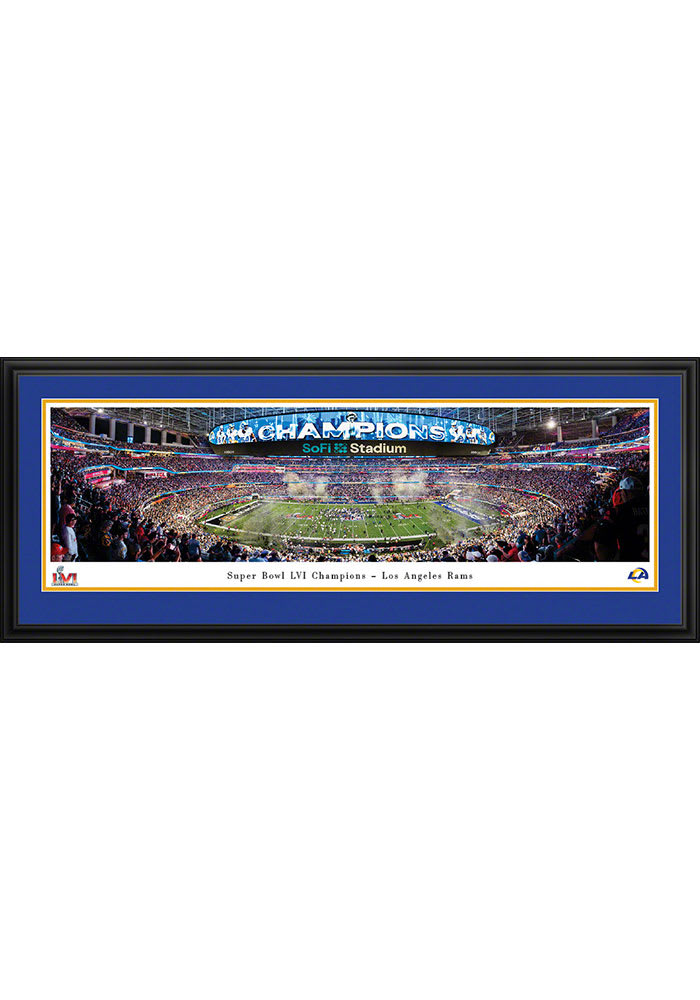 Shop Los Angeles Rams Super Bowl LVI Champions Framed Panoramic Photo