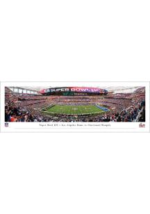 Blakeway Panoramas Los Angeles Rams Super Bowl LVI vs Bengals Tubed Unframed Poster