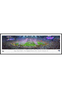 Blakeway Panoramas New England Patriots Super Bowl XLIX Champions Standard Framed Posters