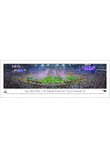Blakeway Panoramas New England Patriots Super Bowl XLIX Champions Tubed Unframed Poster