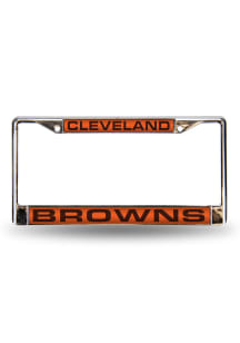 Cleveland Browns Chrome License Frame