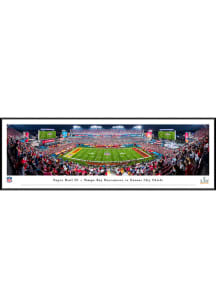 Blakeway Panoramas Tampa Bay Buccaneers Super Bowl LV vs Chiefs Standard Framed Posters