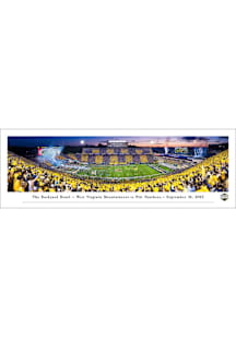 Blakeway Panoramas West Virginia Mountaineers Backyard Brawl 2023 Tubed Unframed Poster