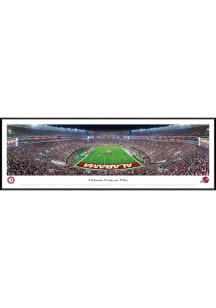 Blakeway Panoramas Alabama Crimson Tide Football Night Game End Zone Standard Framed Posters