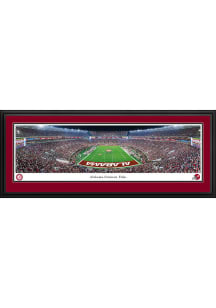 Blakeway Panoramas Alabama Crimson Tide Football Night Game End Zone Deluxe Framed Posters