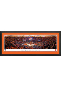 Blakeway Panoramas Illinois Fighting Illini Basketball State Farm Center 2024 Deluxe Framed Posters