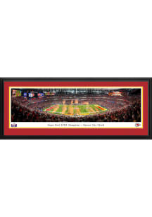 Blakeway Panoramas Kansas City Chiefs Super Bowl LVIII Champions Deluxe Framed Posters
