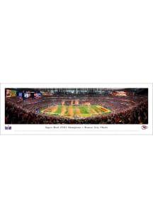 Blakeway Panoramas Kansas City Chiefs Super Bowl LVIII Champs Tubed Unframed Poster