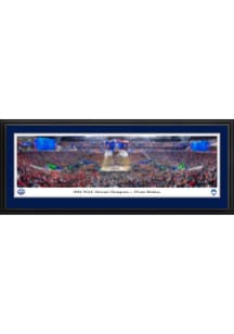 Blakeway Panoramas UConn Huskies 2024 Mens National Champions Deluxe Framed Posters