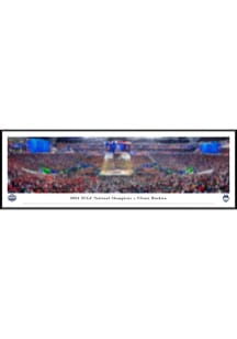 Blakeway Panoramas UConn Huskies 2024 Mens National Champions Standard Framed Posters