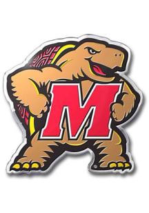 Maryland Terrapins Red Sports Licensing Solutions Acrylic Design Car Emblem