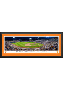 Blakeway Panoramas Tennessee Volunteers College World Series Champions 2024 Deluxe Framed Poster..