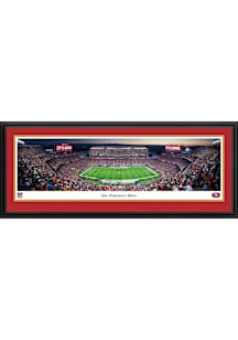 Blakeway Panoramas San Francisco 49ers Night Game 2024 Deluxe Framed Posters