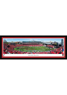 Red Cincinnati Bearcats Nippert Stadium 100th Anniversary End Zone Select Design Framed Posters