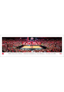 Blakeway Panoramas Nebraska Cornhuskers Tubed Design Unframed Poster