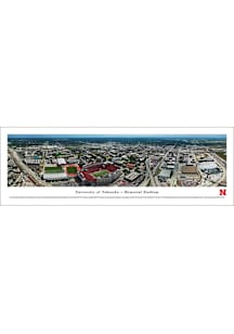 Blakeway Panoramas Nebraska Cornhuskers Tubed Unframed Poster