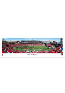 Red Cincinnati Bearcats Football Tubed Unframed Poster